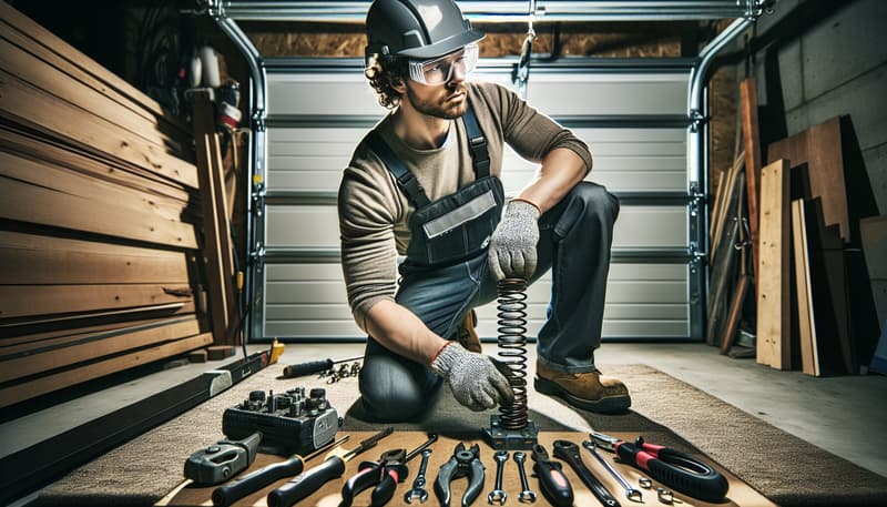 Garage Door Spring Repair in Ashland